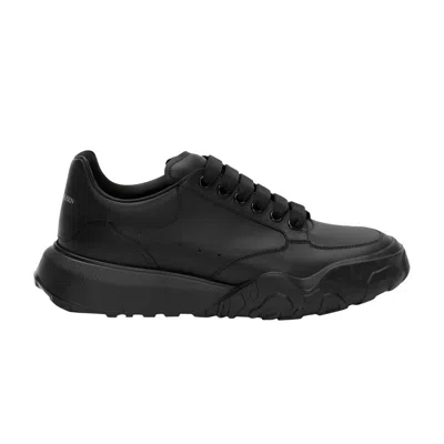 Pre-owned Alexander Mcqueen Oversized Court Trainer 'triple Black' | Men's Size 43