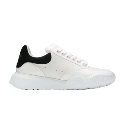 Pre-owned Alexander Mcqueen Oversized Court Trainer 'white Black' | Men's Size 41.5