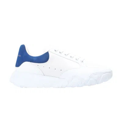 Pre-owned Alexander Mcqueen Oversized Court Trainer 'white Blue' | Men's Size 39