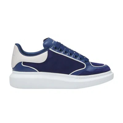 Pre-owned Alexander Mcqueen Oversized Retro Sneaker 'indigo Ice Grey' | Blue | Men's Size 45