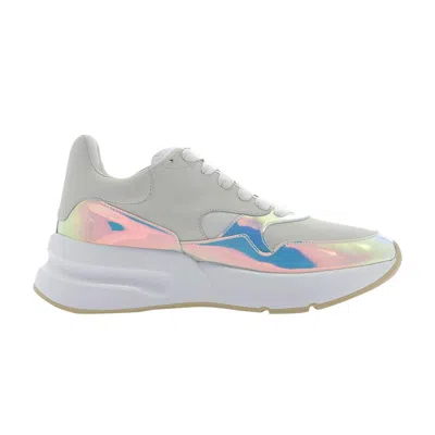 Pre-owned Alexander Mcqueen Oversized Runner 'cream Iridescent' | Men's Size 40