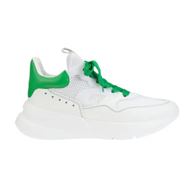 Pre-owned Alexander Mcqueen Oversized Runner 'white Green' | Men's Size 40
