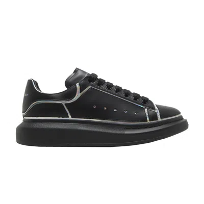 Pre-owned Alexander Mcqueen Oversized Sneaker 'black Silver Holo' | Men's Size 42