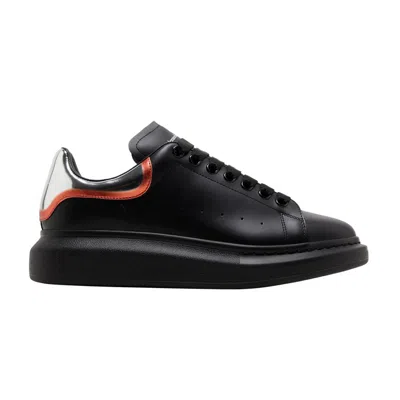 Pre-owned Alexander Mcqueen Oversized Sneaker 'black Silver Welsh Red' | Men's Size 41