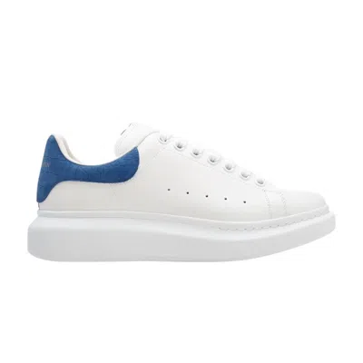 Pre-owned Alexander Mcqueen Oversized Sneaker 'blue Crocodile' | White | Men's Size 39
