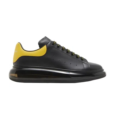 Pre-owned Alexander Mcqueen Oversized Sneaker 'clear Sole - Black Pop Yellow' | Men's Size 4