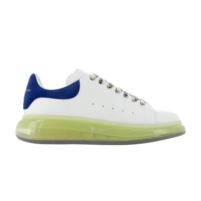 Pre-owned Alexander Mcqueen Oversized Sneaker 'clear Sole - Indigo Yellow' | White | Men's S
