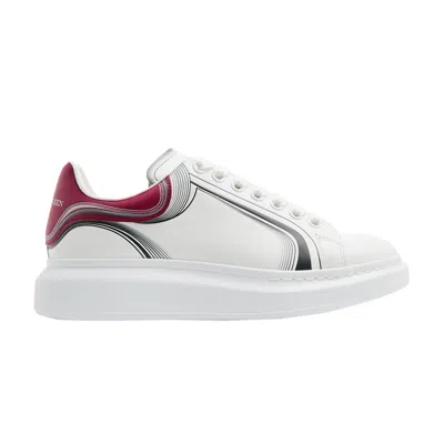 Pre-owned Alexander Mcqueen Oversized Sneaker 'curve Tech - Garnet' | White | Men's Size 42.