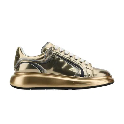 Pre-owned Alexander Mcqueen Oversized Sneaker 'curve Tech - Gold' | Men's Size 42
