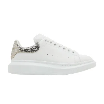 Pre-owned Alexander Mcqueen Oversized Sneaker 'dragonfly Print - White Silver' | Men's Size