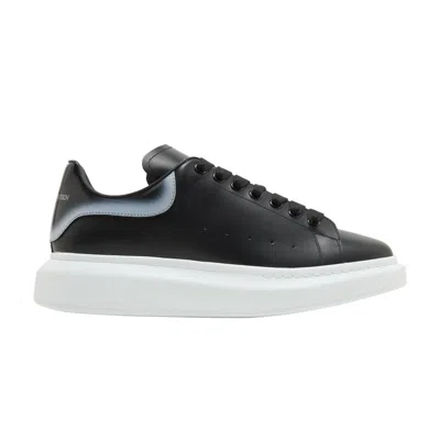 Pre-owned Alexander Mcqueen Oversized Sneaker 'faded Heel - Black Silver' | Men's Size 43.5