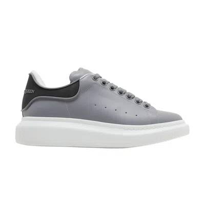 Pre-owned Alexander Mcqueen Oversized Sneaker 'gun Grey' | Men's Size 41.5 In Gray