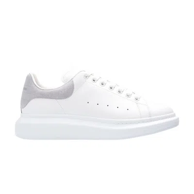 Pre-owned Alexander Mcqueen Oversized Sneaker 'light Grey Crocodile' | White | Men's Size 40