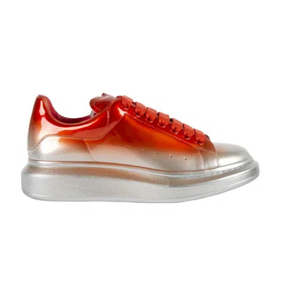 Pre-owned Alexander Mcqueen Oversized Sneaker 'metal Degrade Spray' | Red | Men's Size 40