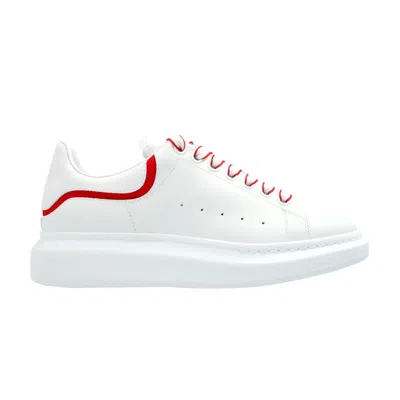 Pre-owned Alexander Mcqueen Oversized Sneaker 'new Tech Calf - White Red' | Men's Size 43