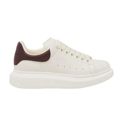 Pre-owned Alexander Mcqueen Oversized Sneaker 'off-white Bordeaux' | Cream | Men's Size 46