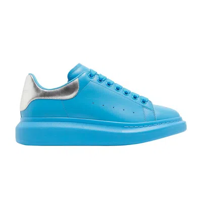 Pre-owned Alexander Mcqueen Oversized Sneaker 'painter Blue Silver' | Men's Size 44