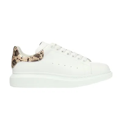 Pre-owned Alexander Mcqueen Oversized Sneaker 'snakeskin' | White | Men's Size 44
