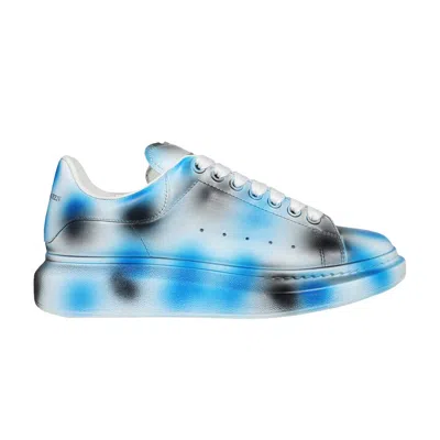 Pre-owned Alexander Mcqueen Oversized Sneaker 'spray Paint - Black Blue' | Multi-color | Men