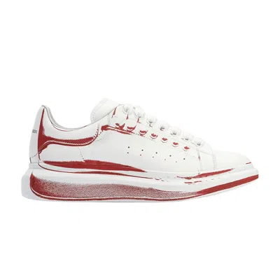 Pre-owned Alexander Mcqueen Oversized Sneaker 'stamped - White Lust Red' | Men's Size 41