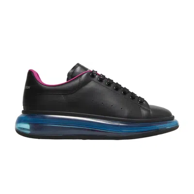 Pre-owned Alexander Mcqueen Oversized Sneaker 'transparent Sole - Black Blue' | Men's Size 4