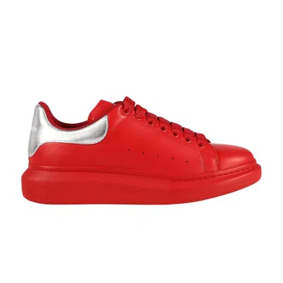 Pre-owned Alexander Mcqueen Oversized Sneaker 'welsh Red Silver' | Men's Size 41