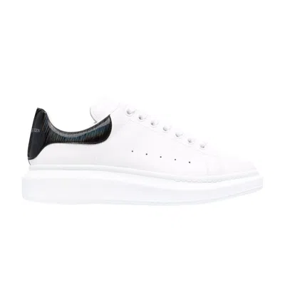 Pre-owned Alexander Mcqueen Oversized Sneaker 'white Black Iridescent' | Men's Size 43