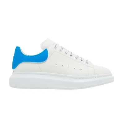 Pre-owned Alexander Mcqueen Oversized Sneaker 'white Electric Blue' | Men's Size 45