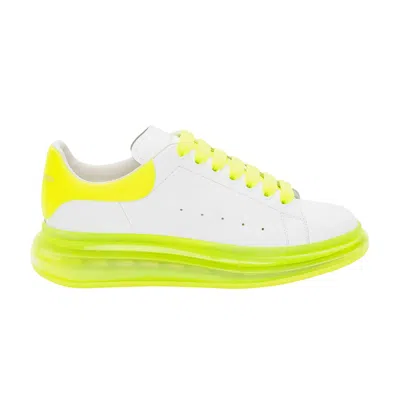 Pre-owned Alexander Mcqueen Oversized Sneaker 'white Flourescent Yellow' | Men's Size 43.5