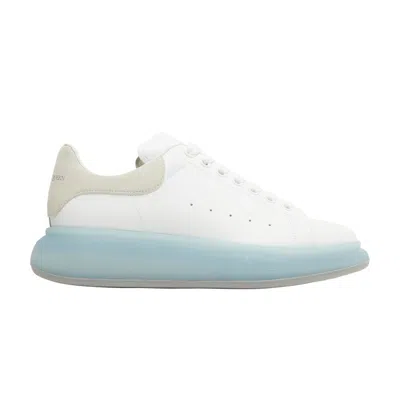 Pre-owned Alexander Mcqueen Oversized Sneaker 'white Frosty Blue' | Men's Size 40.5