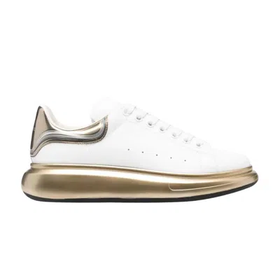 Pre-owned Alexander Mcqueen Oversized Sneaker 'white Gold' | Men's Size 44