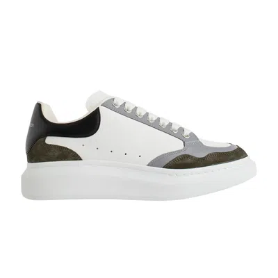 Pre-owned Alexander Mcqueen Oversized Sneaker 'white Khaki Grey' | Men's Size 42