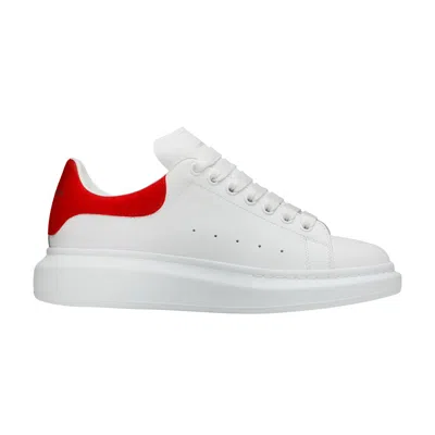 Pre-owned Alexander Mcqueen Oversized Sneaker 'white Lust Red' | Men's Size 40