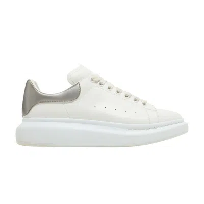 Pre-owned Alexander Mcqueen Oversized Sneaker 'white Metallic Platinum' | Men's Size 43