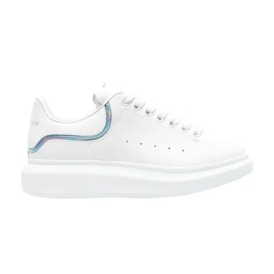 Pre-owned Alexander Mcqueen Oversized Sneaker 'white Paradise Blue' | Men's Size 42