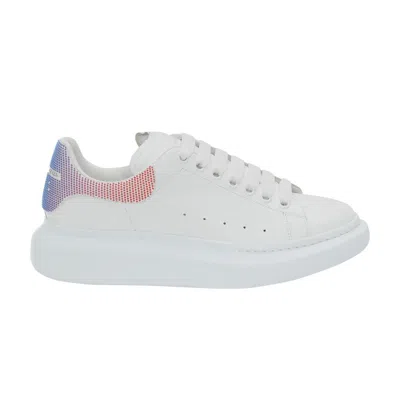 Pre-owned Alexander Mcqueen Oversized Sneaker 'white Red Blue' | Men's Size 39