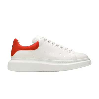 Pre-owned Alexander Mcqueen Oversized Sneaker 'white Warm Orange' | Men's Size 40