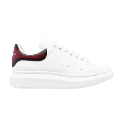 Pre-owned Alexander Mcqueen Oversized Sneaker 'white Welsh Red' | Men's Size 39.5