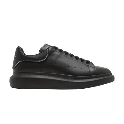 Pre-owned Alexander Mcqueen Oversized Sneaker 'zipper Tooth Black Silver' | Men's Size 43.5