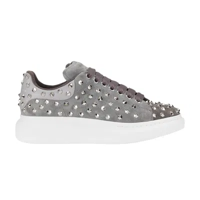 Pre-owned Alexander Mcqueen Oversized Spiked Sneaker 'grey' | Men's Size 41.5