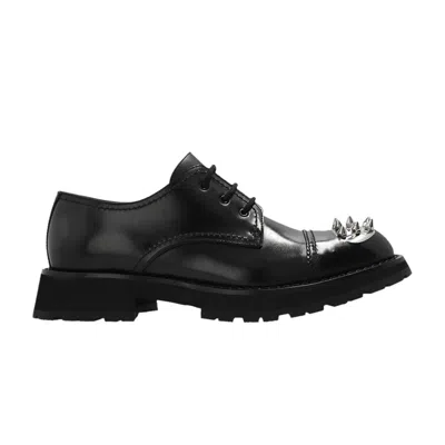 Pre-owned Alexander Mcqueen Punk Stud Derby 'black' | Men's Size 41