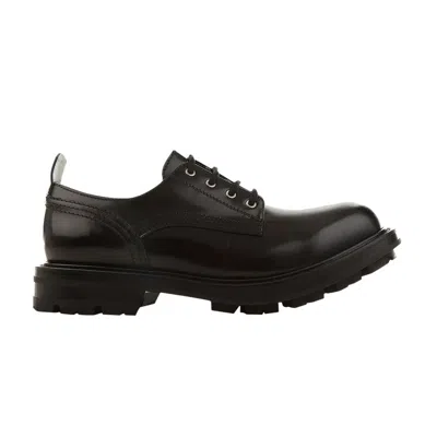 Pre-owned Alexander Mcqueen Ridged Sole Lace-up 'black' | Men's Size 41