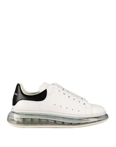 ALEXANDER MCQUEEN ALEXANDER MCQUEEN ALEXANDER MCQUEEN SNEAKERS MAN SNEAKERS WHITE SIZE 8.5 LEATHER