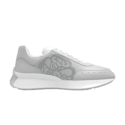 Pre-owned Alexander Mcqueen Spring Runner 'light Grey' | Men's Size 43 In Gray