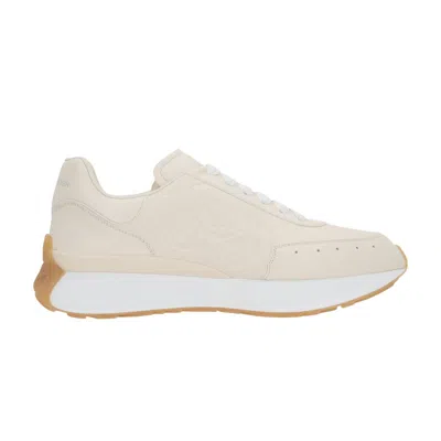 Pre-owned Alexander Mcqueen Sprint Runner 'vanilla' | Cream | Men's Size 43.5