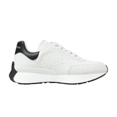Pre-owned Alexander Mcqueen Sprint Runner 'white Black' | Men's Size 40