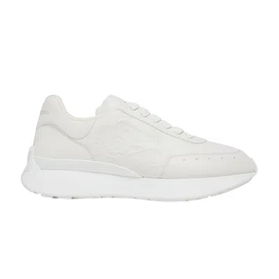 Pre-owned Alexander Mcqueen Sprint Runner 'white' | Men's Size 44.5
