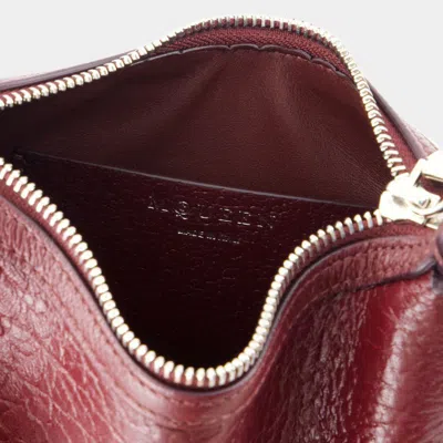 Alexander Mcqueen ' T-bar Mini' Handbag In Red