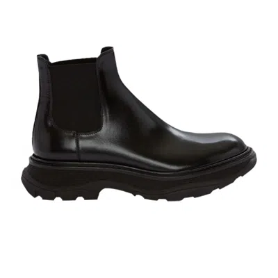Pre-owned Alexander Mcqueen Tread Chelsea Boot 'black' | Men's Size 38.5