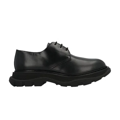 Pre-owned Alexander Mcqueen Tread Derby 'black' | Men's Size 41